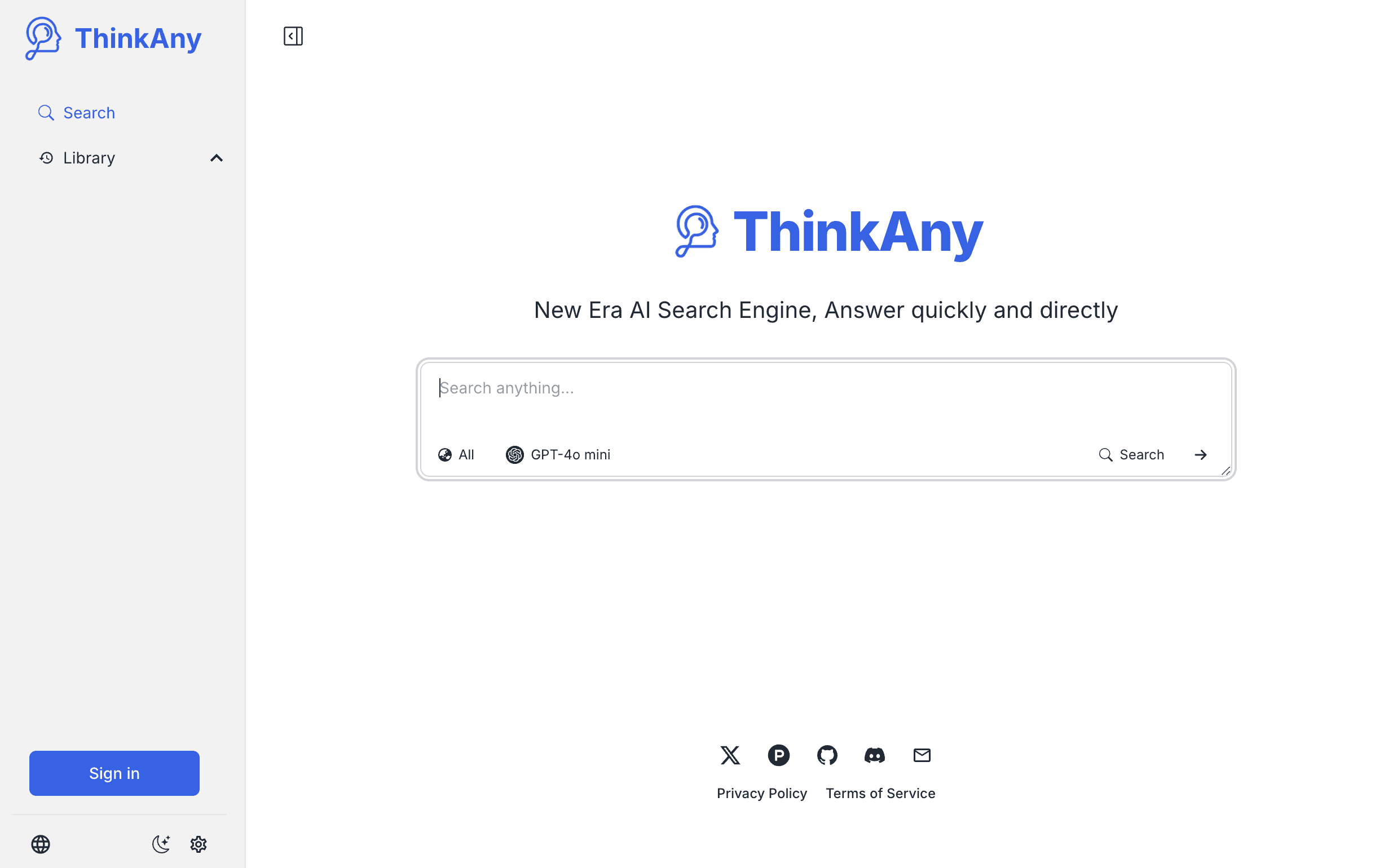 AI search style showcase
